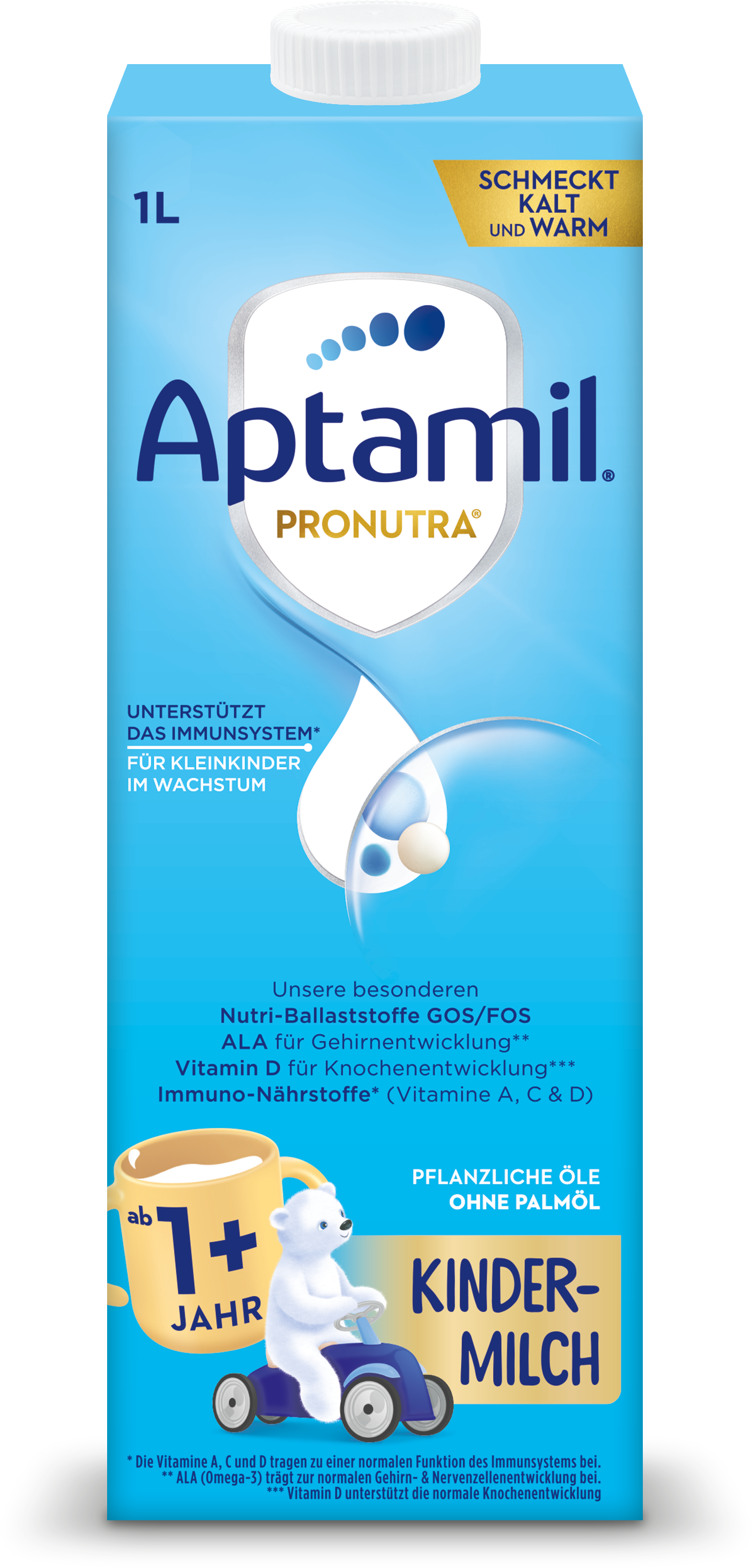 Aptamil pronatura Kindermilch ab 3+ Jahren, € 0,- (2601 Sollenau